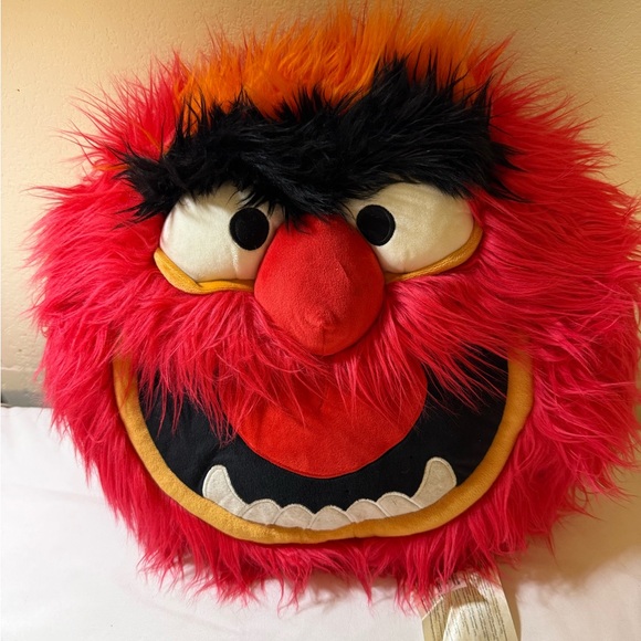 Disney Other - Disney Store Sesame Street Muppets Animal Monster Stuffed Plush Pillow Rare